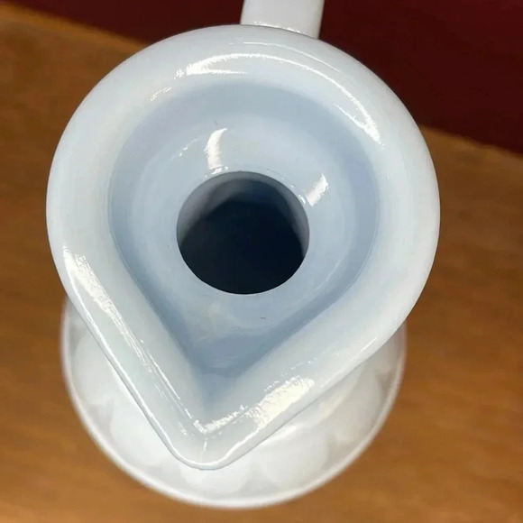 Vintage Jim Beam Decanter Blue Milk Glass - Picture 5 of 8